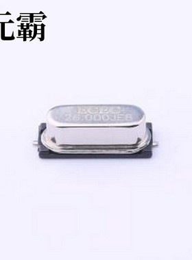 C26000J014 无源晶振 26MHz ±20ppm 20pF HC-49S-SMD
