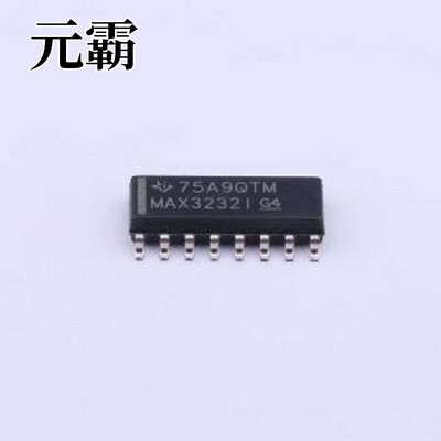 MAX3232ID RS232芯片 MAX3232 3V至5.5V多通道RS-232线驱动器/接