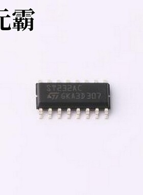 ST232ACDR RS232芯片 非常高速，超低功耗5V供电的RS-232驱动器和