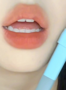 元气蜜橘西柚色！珂拉琪唇釉卡皮巴拉水雾唇露O352不沾杯橙色口红