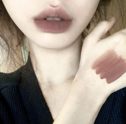 冷感土棕色～黑兔唇泥b01 b04 b08废土风厌世感吃土色裸色系口红