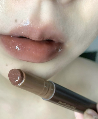 水光棕门！酵色固体唇蜜568镜面咖棕1990中古棕567摩卡裸色系口红