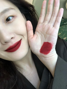 复古港风红棕~akf唇泥m08暗红血浆红车厘子色姨妈色黄皮显白口红