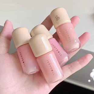 元气嫩妹小白花~Judydoll橘朵液体腮红乳豆沙橘粉色修容提亮膏新