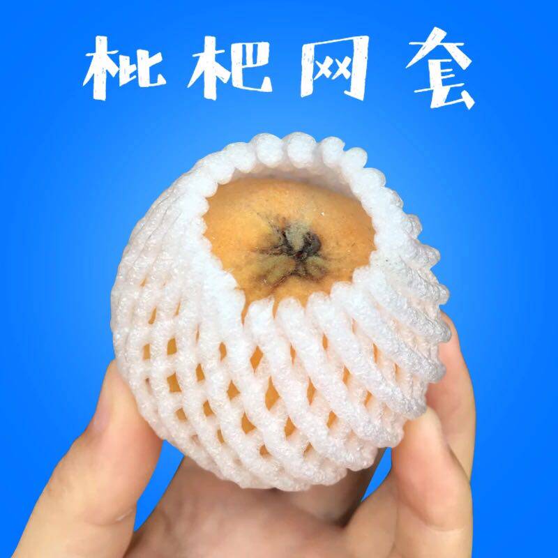 枇杷杏子泡沫网套青枣草莓猕猴桃鸡蛋保护套无花果柠檬发泡包装网