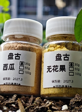 盘古果泥睫角守宫香蕉爬宠无花果巨人R牌高钙粉维生素西瓜盖勾亚