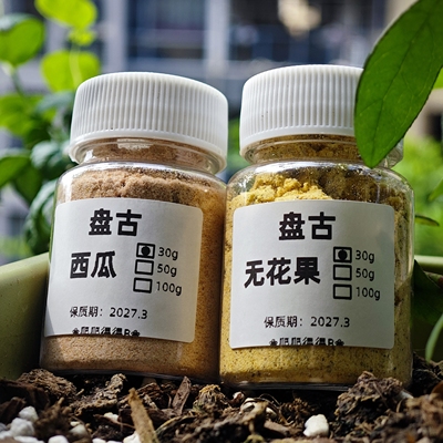 盘古果泥睫无花果西瓜正品分装