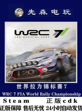 Steam正版 世界拉力锦标赛7 WRC 7 国区 激活码cdKey