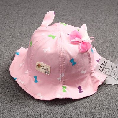 0-1岁半女宝宝5帽子3小孩7夏天4到6个月男婴儿8凉帽12夏装防晒帽9