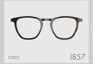 LINDBERG林德伯格牛角眼镜框架1857 1858 1859 1860 1861