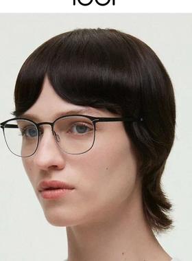 lool近视光学眼镜框架薄钢轻可配镜片MASS MEISSA SABIK
