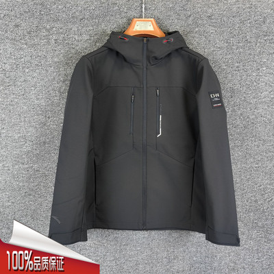 安踏外套男2026春款CHN系列无氟防泼水加厚运动夹克上衣152617615