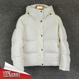 安踏羽绒服女2025冬新款保暖舒适潮流百搭宽松连帽外套162547935