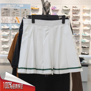 运动短裙和平鸽防走光A字百褶裙16253820 安踏网球裙女2025秋新款
