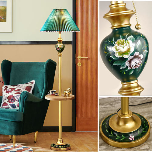 客厅卧室床头柜茶几美式复古节能