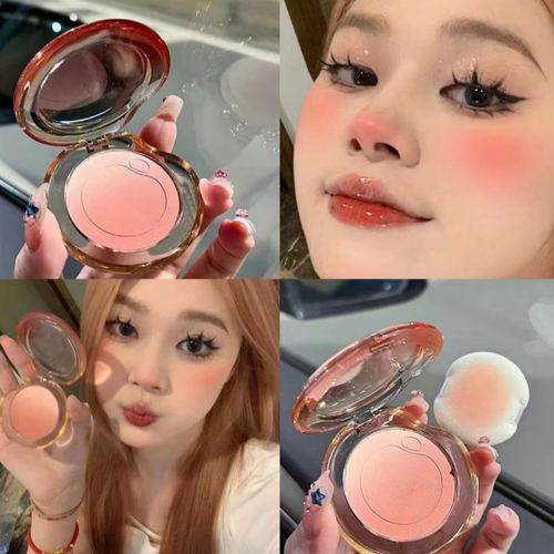 橄榄皮天菜~气泡腮红渐变膨胀纯欲风腮红修容哑光显白超细腻新手