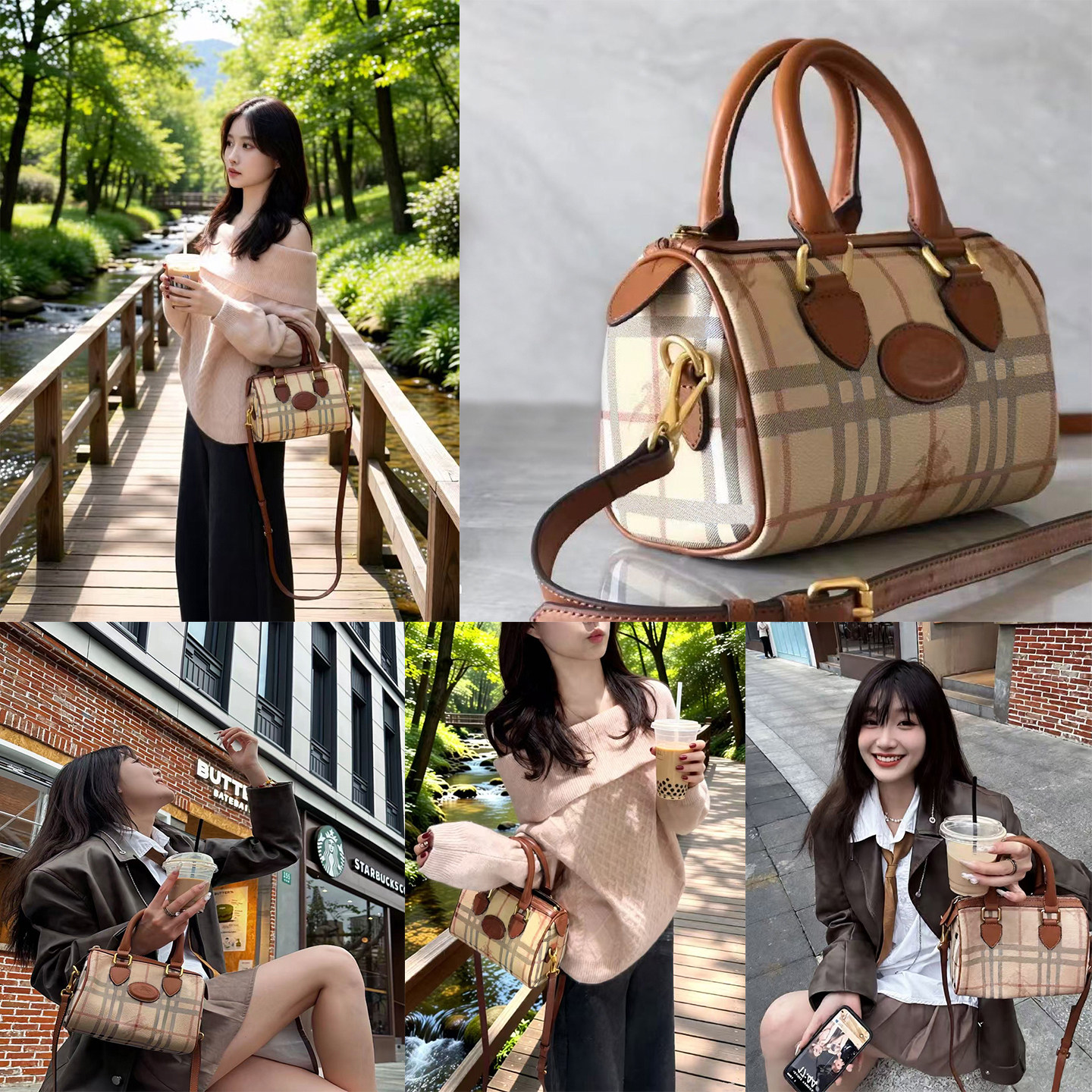 枕头包女古着单肩牛皮中古风手提斜挎战马包休闲复古通勤波士顿包,箱包皮具/热销女包/男包,波士顿包,淘宝优惠券,粉丝福利购,淘宝优惠卷