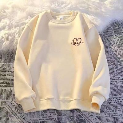 男女童卫衣圆领秋冬纯棉中大童