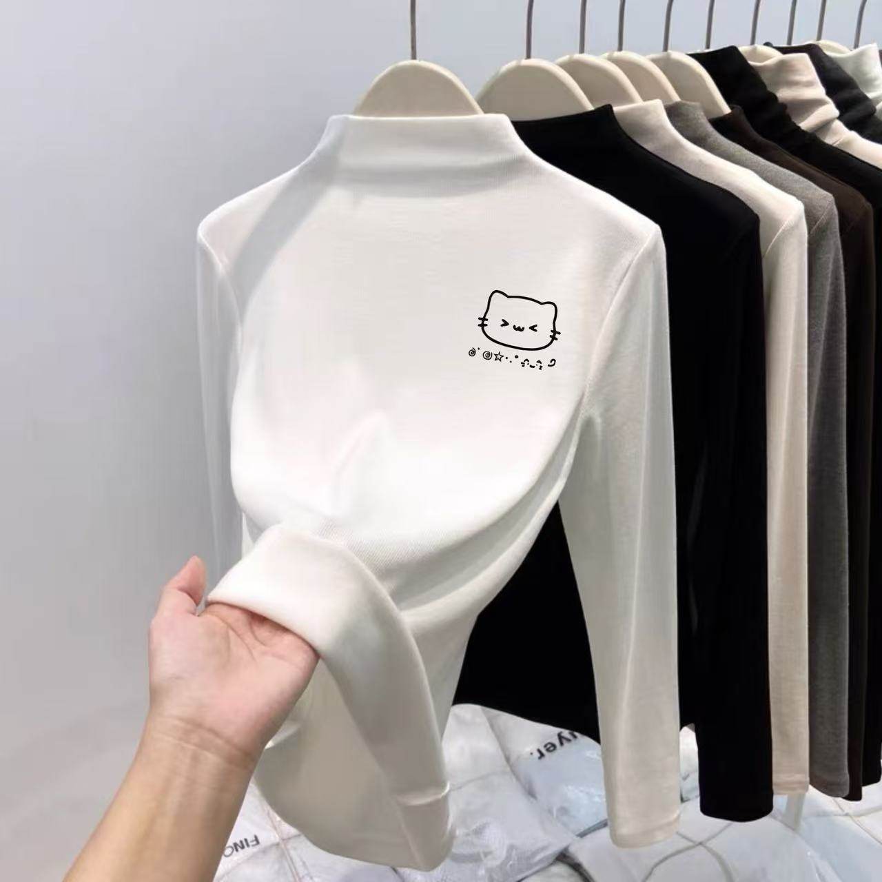 女童中高领德绒打底衫2026新款女大童百搭加厚内搭长袖秋冬季保暖,童装/婴儿装/亲子装,T恤,淘宝优惠券,粉丝福利购,淘宝优惠卷