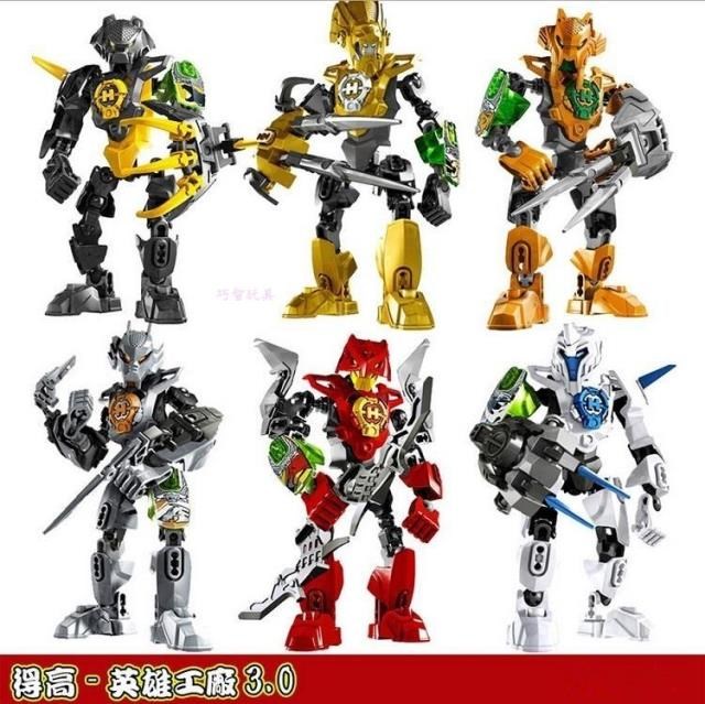 得高拼裝玩具英雄工廠系列hero3星際戰士拼插積木模型拼裝積木玩