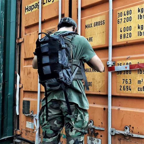 新款现货Lii Gear 激光切割袋鼠兜 小号袋鼠兜 Multicam