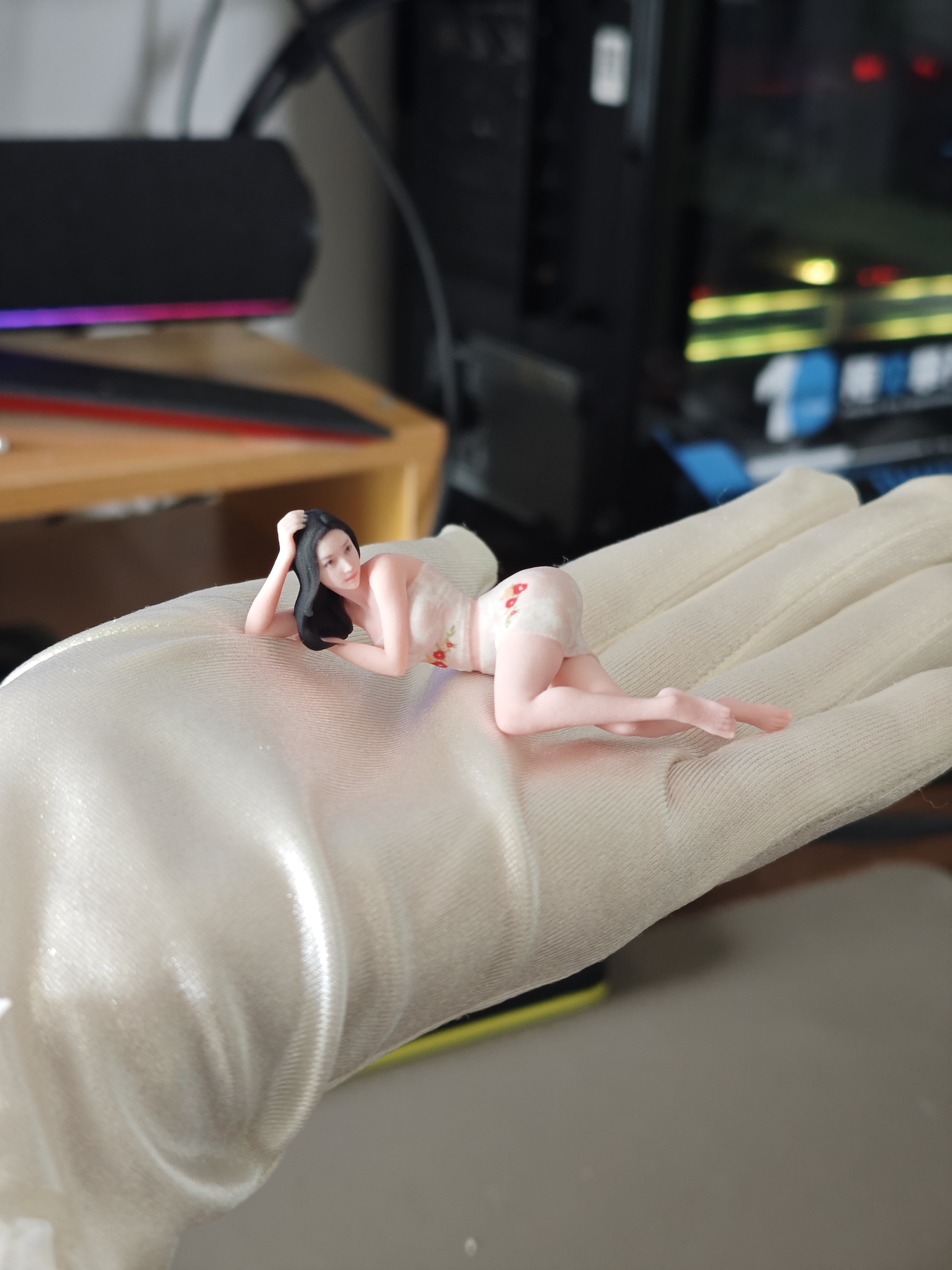 1/18潮流微缩人偶汽车模型车模人偶配件真人3d手办 照片3d打印
