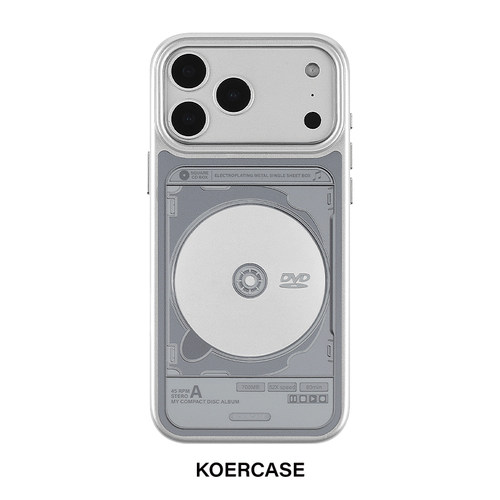 磁吸磨砂银边iPhone手机壳