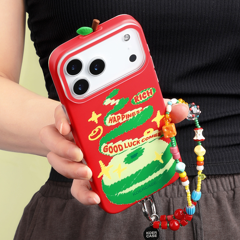 青苹果幸运2026新年平安夜手机壳