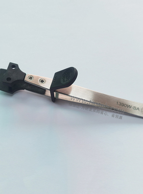 瑞士Sipel 1390W-SA晶圆镊子 2~3寸wafer硅片夹 ESD防静电树脂头