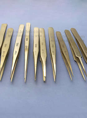 原装瑞士Sipel AA-BR铜镊子修表夹游丝 格信达测控工具精选10款