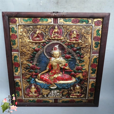 西藏尼泊尔宗教风挂画家居装饰