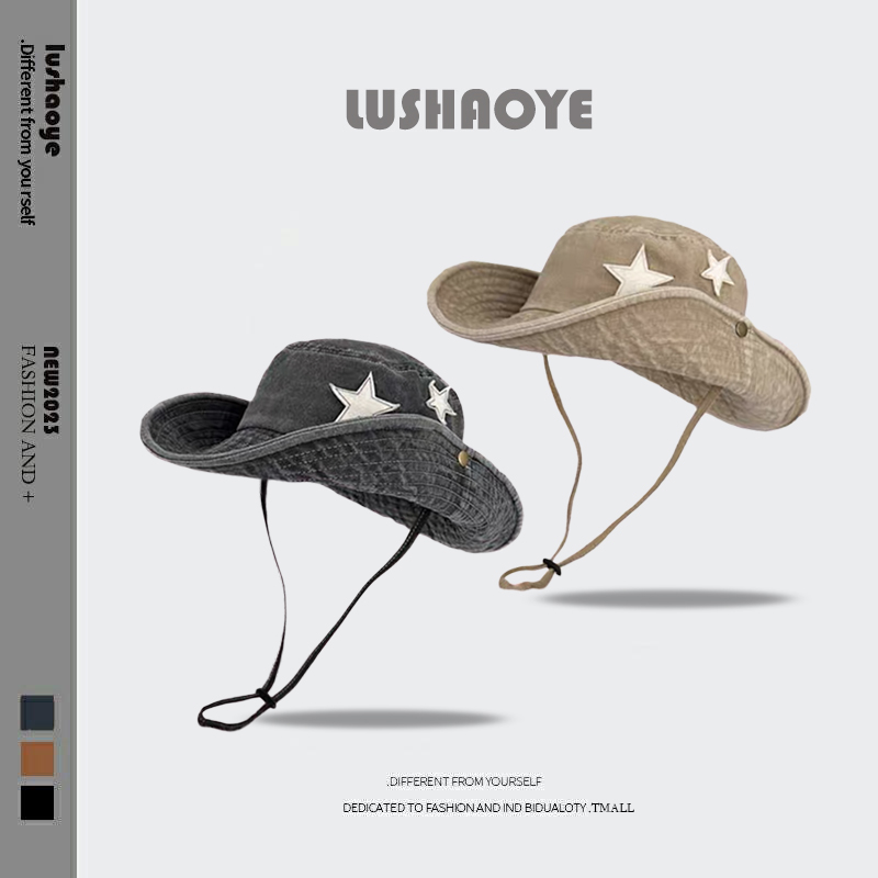 陆少爷渔夫帽出游休闲男女春秋