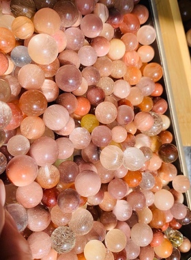 天然兔毛水晶定制发丝手串