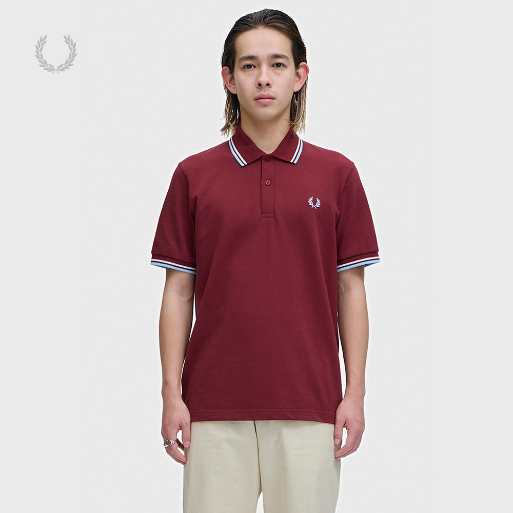 FRED PERRY男装翻领短袖polo衫2026夏季新款时尚质感麦穗刺绣上衣