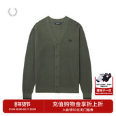 麦穗长袖 FRED K6508 2025冬季 商务绅士V领开衫 PERRY男士 休闲针织衫