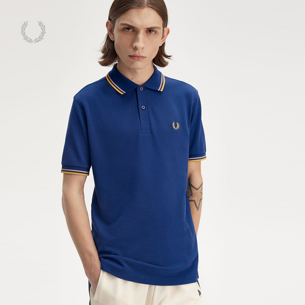 FRED PERRY男装多色短袖polo衫2026夏季新款麦穗刺绣上衣M3600