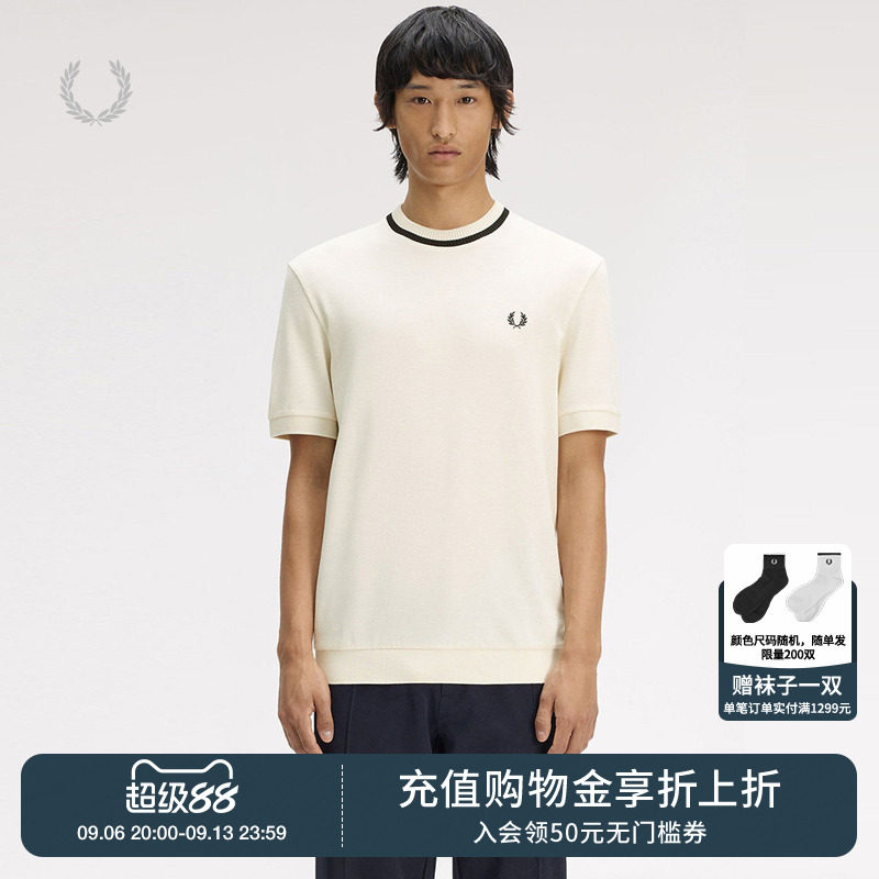 FREDPERRY圆领短袖T恤图片