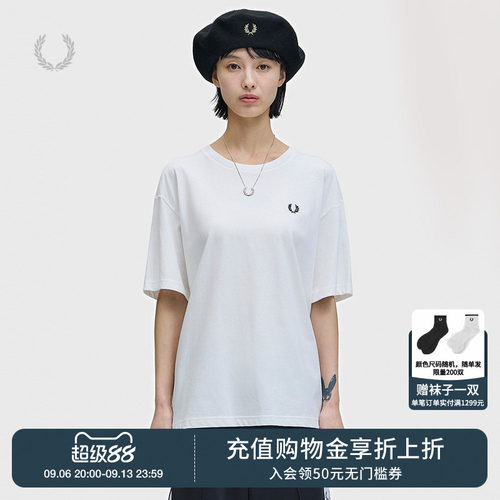 FREDPERRY纯色T恤简约日常款