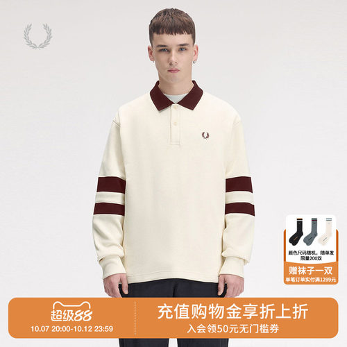 FREDPERRYpolo领上衣简约英伦风