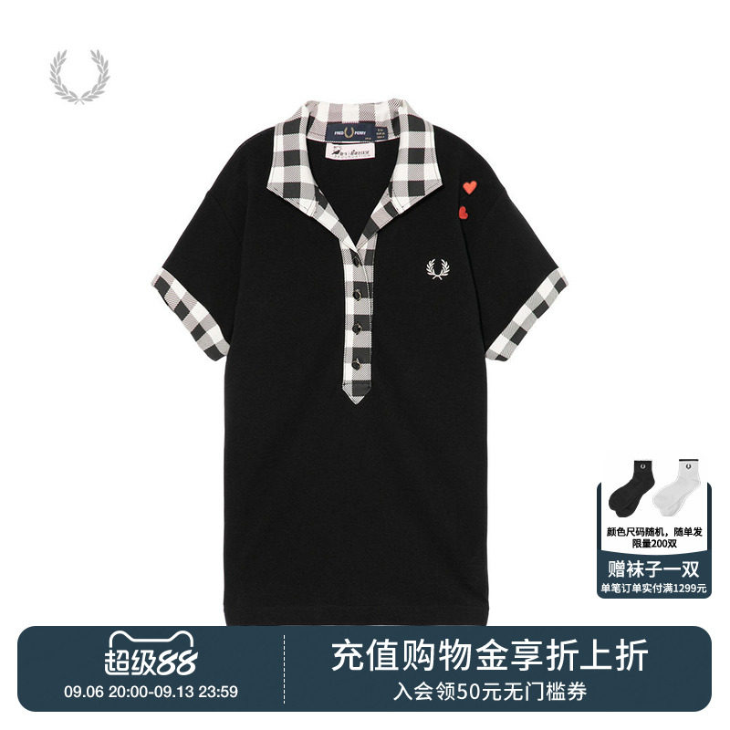 FREDPERRY短袖polo衫文艺气质图片