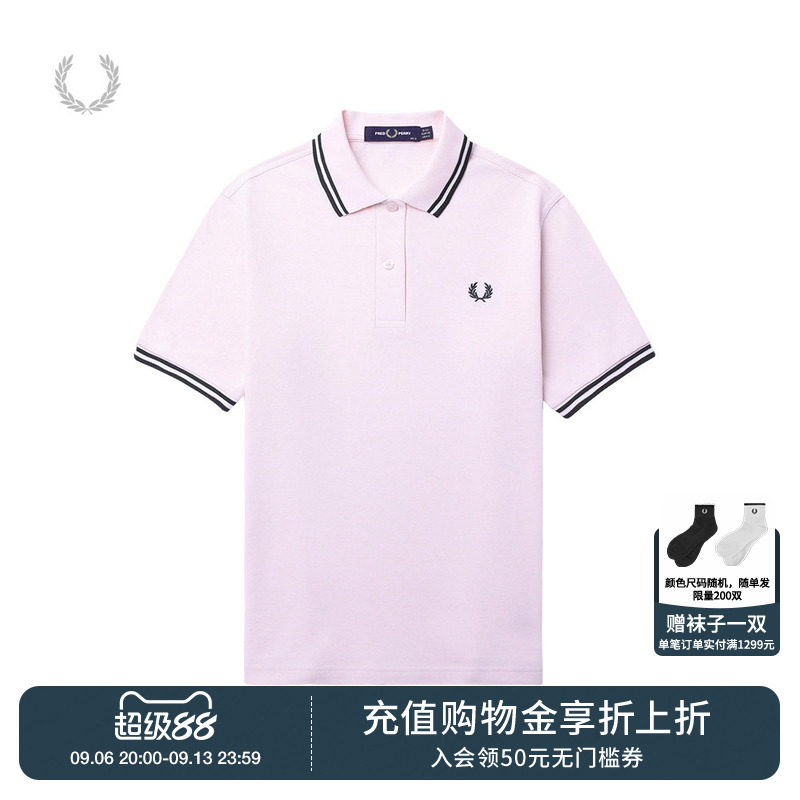 FREDPERRY合身短袖polo衫图片