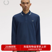polo衫 多色长袖 2025冬季 新款 纯色上衣 FRED 简约基础款 PERRY男装