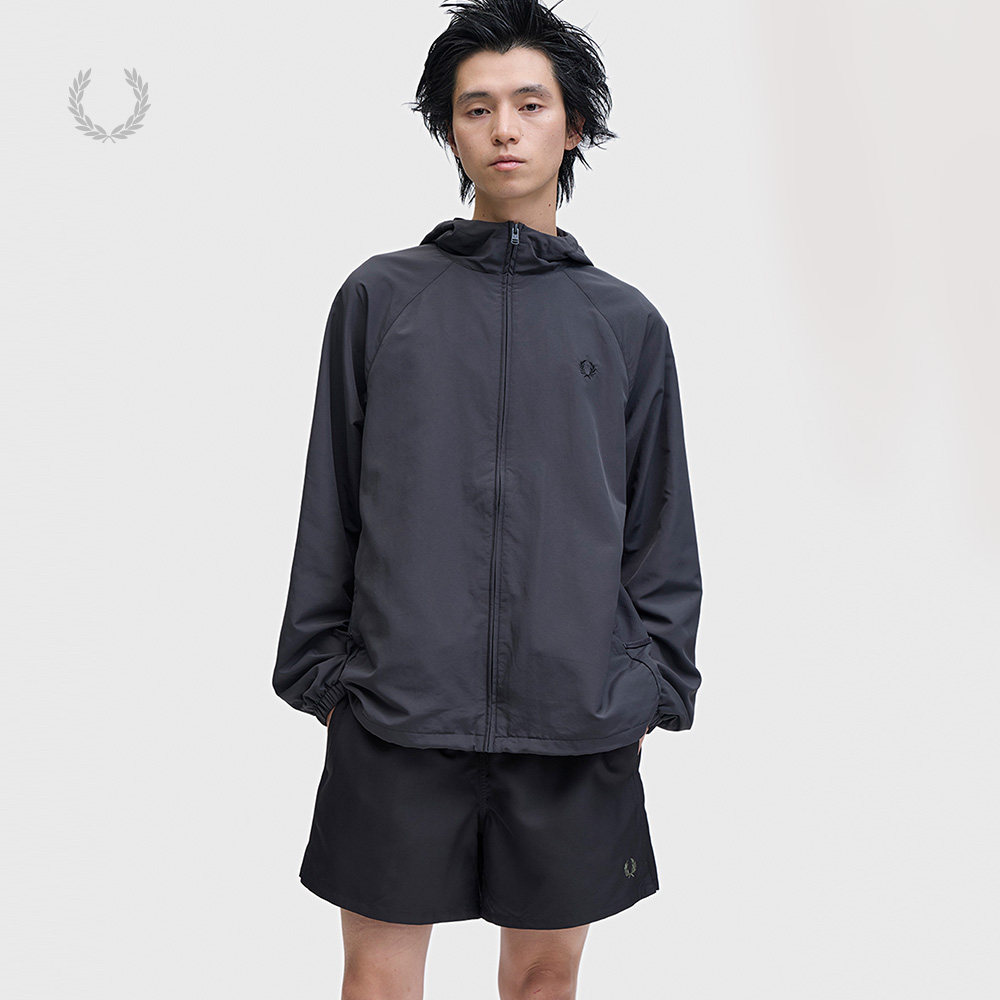 FREDPERRY连帽拉链夹克图片