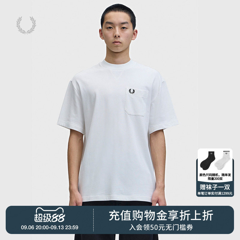 FREDPERRY多色短袖T恤简约基础图片