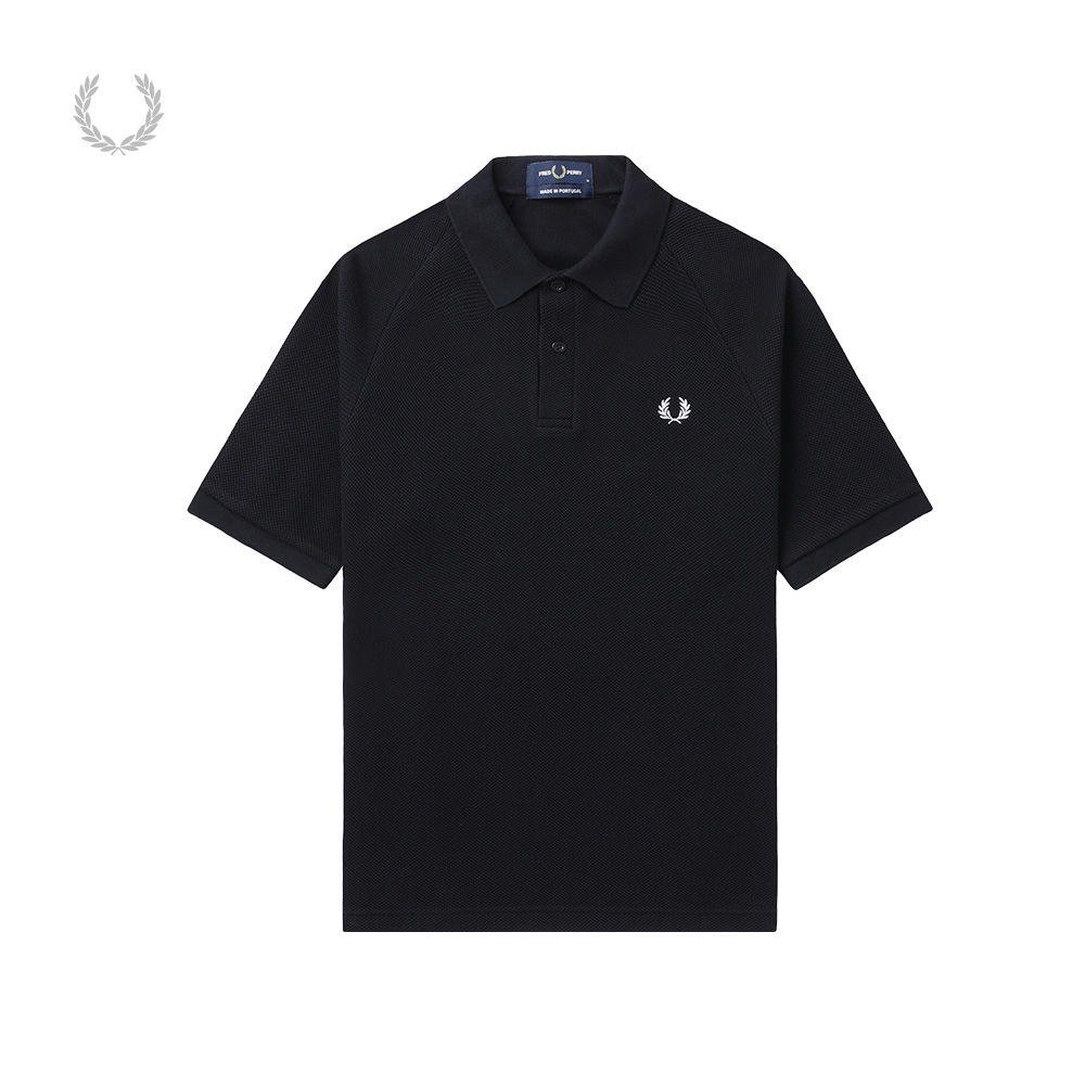FRED PERRY男士休闲POLO衫2025夏季新款宽松麦穗刺绣短袖潮M9885