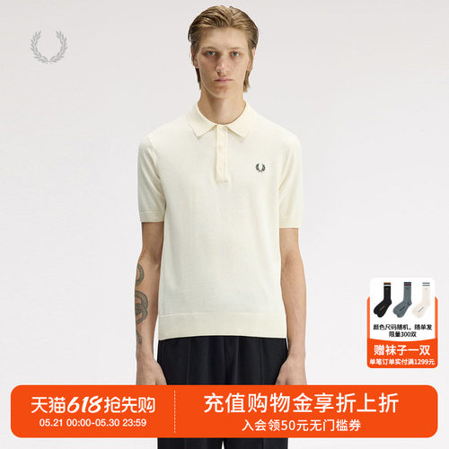 FREDPERRY短袖针织衫简约质感