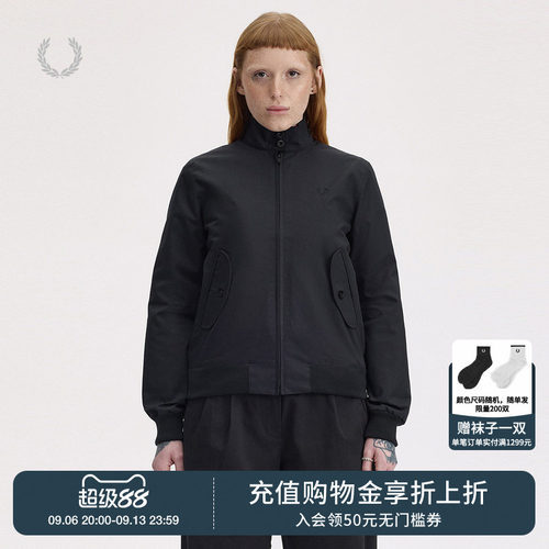 FREDPERRY立领拉链夹克
