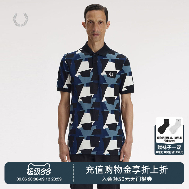 FREDPERRY短袖polo衫活力动感