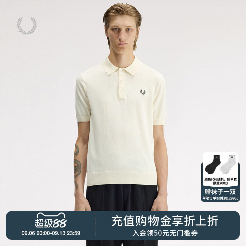 FREDPERRY短袖针织衫简约质感图片