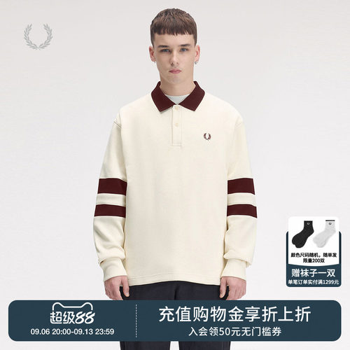FREDPERRYpolo领上衣简约英伦风